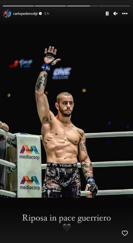 Iuri Lapicus morto: le reazioni dalle MMA e dalla kickboxing Carlo Pedersoli Jr.