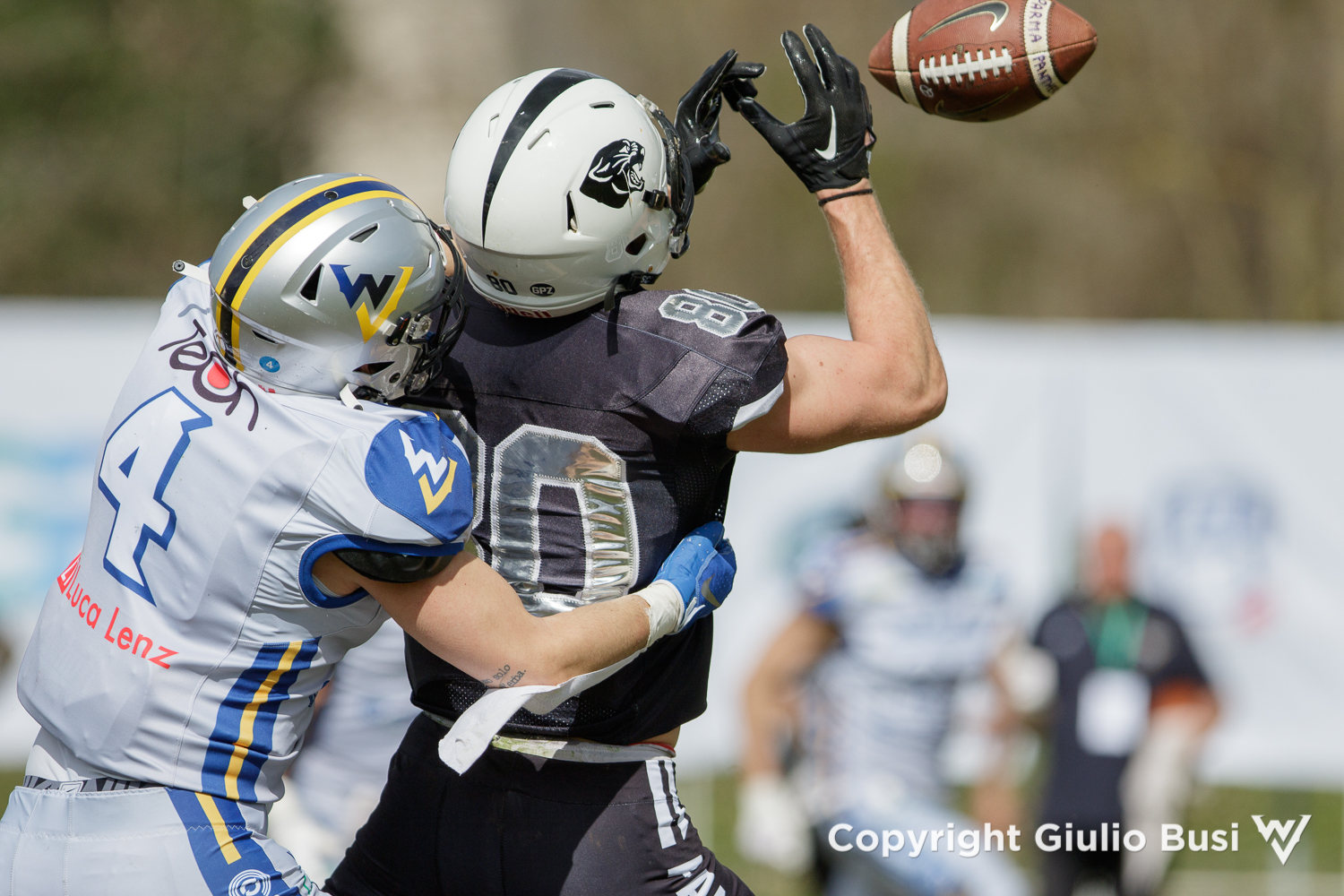 Derby infuocato a Monteveglio, la vittoria va ai Panthers Derby infuocato a Monteveglio, la vittoria va ai Panthers