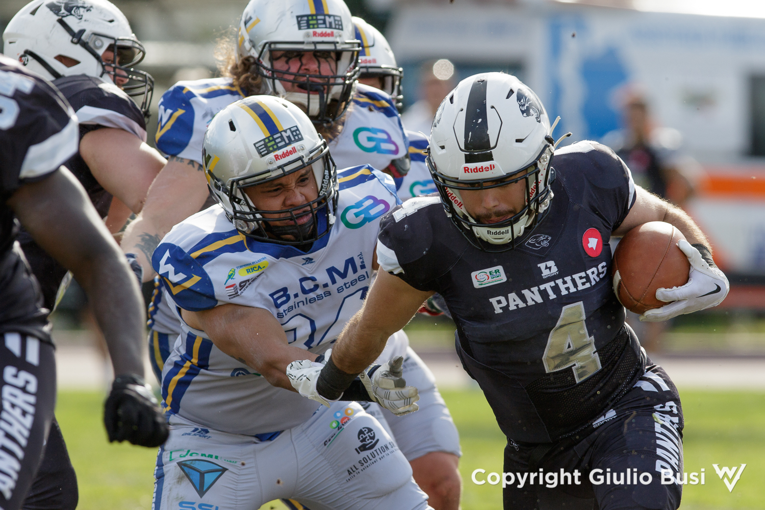 Derby infuocato a Monteveglio, la vittoria va ai Panthers Derby infuocato a Monteveglio, la vittoria va ai Panthers
