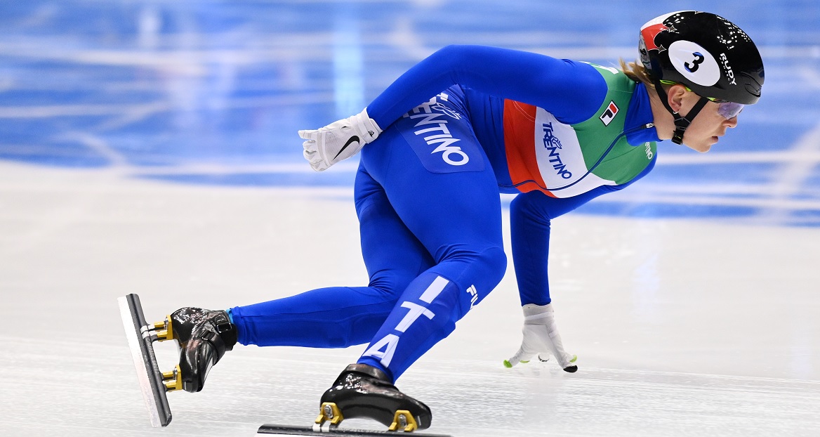 Arianna Fontana in azione