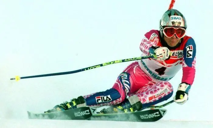 Deborah Compagnoni, protagonista degli anni 90 della scena mondiale nello sci