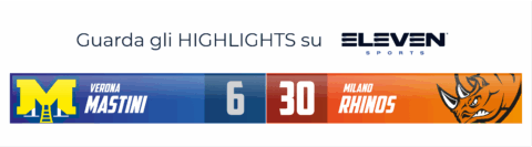 Ancora una vittoria per i Dolphins, dominati i Mastini