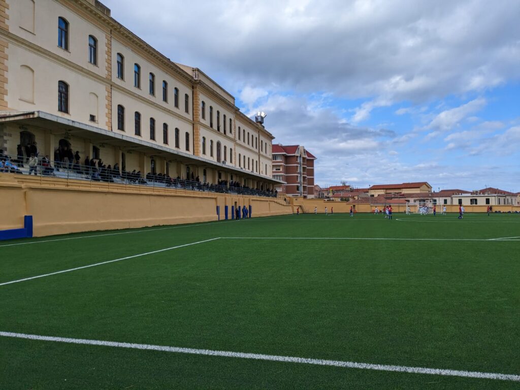 Lo stadio Pietro Secci di La Maddalena (Crediti: Arnaldo Figoni)