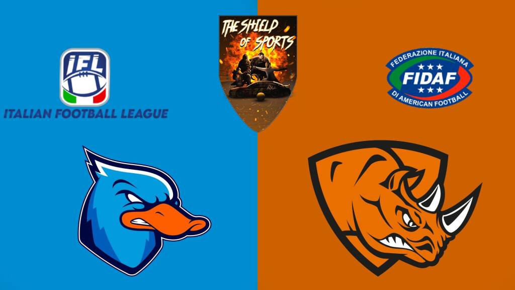 Rhinos Milano battono i Ducks Lazio a Ciampino