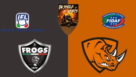 I Frogs Legnano battono i Rhinos Milano nel derby