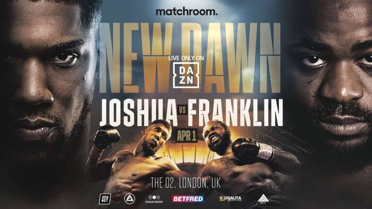 Anthony Joshua vs Jermaine Franklin risultati live