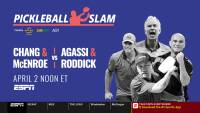 Pickleball Slam vincono Andre Agassi e Andy Roddick