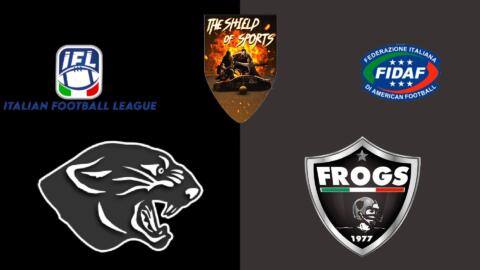 Panthers Parma battono Frogs Legnano in casa