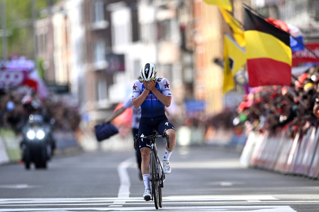 Liegi-Bastogne-Liegi 2023: L'Anteprima Remco Evenepoel conquista la Liegi-Bastogne-Liegi 2022 (Crediti: Gregory Van Gansen / SprintCyclingAgency)