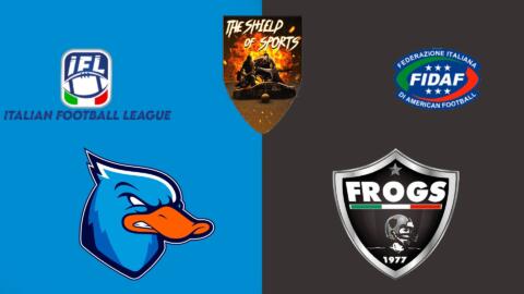 Ducks Lazio battono i Frogs Legnano a Paliano