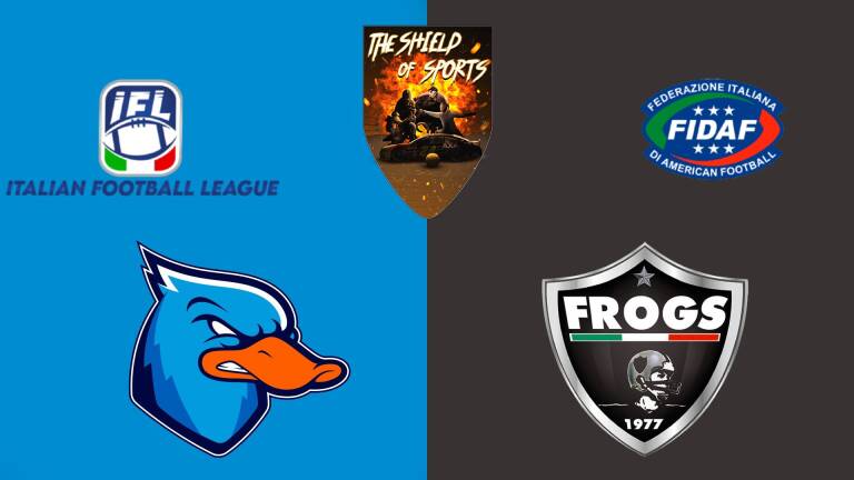 Ducks Lazio battono i Frogs Legnano a Paliano