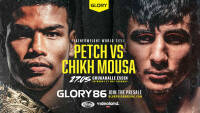 Petch batte Ahmad Chikh Mousa a GLORY 86