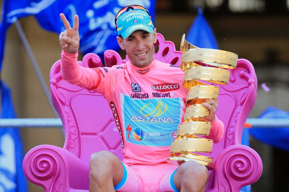Vincenzo Nibali, vincitore del Giro d'Italia 2013 (Crediti: occhiosportivo.it)