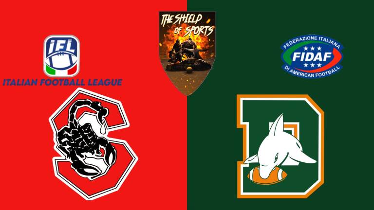 IFL 2023: I Dolphins Ancona battono gli Skorpions Varese