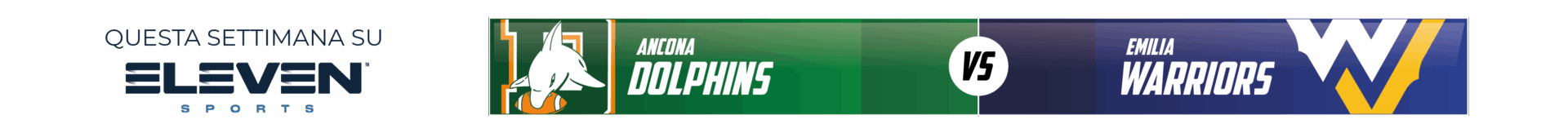 SSW: Trasferta impegnativa ad Ancona contro i Dolphins