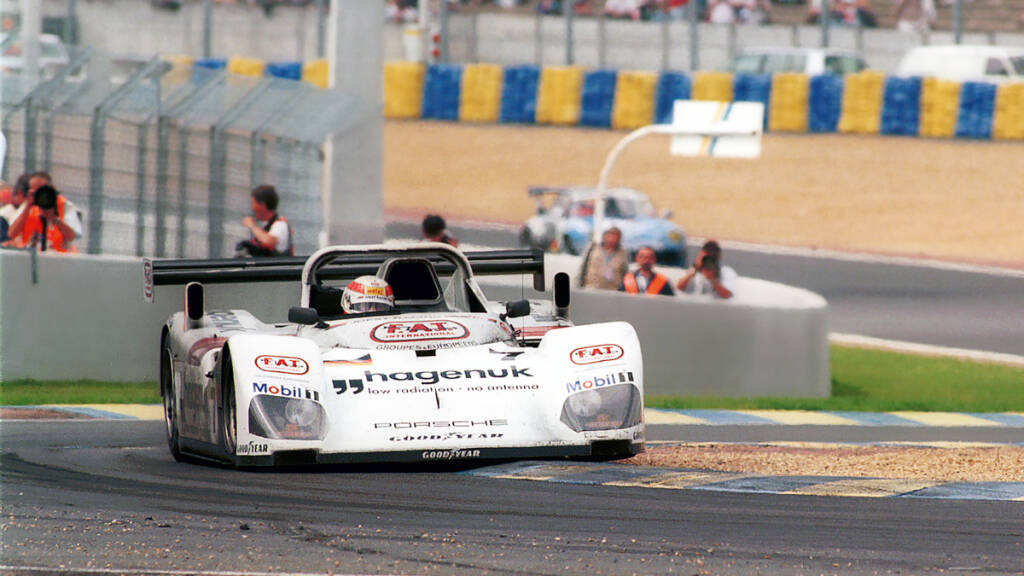 24 Ore di Le Mans - i 10 momenti migliori della storia Tom Kristensen sulla TWR-Porsche WSC-95 a Le Mans 1997 (photo by Rolex)