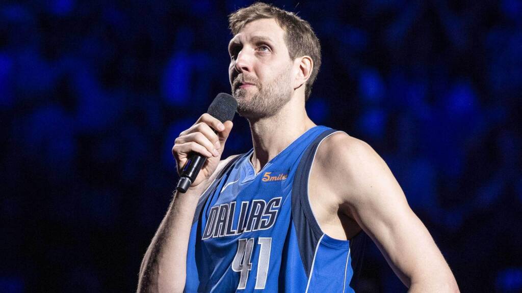Chi sono gli uomini franchigia della NBA? Dirk Nowitzki al momento del suo ritiro (Crediti: NBA.com)