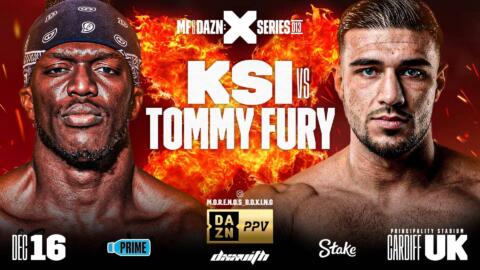 KSI vs Tommy Fury il 14 Ottobre a Manchester
