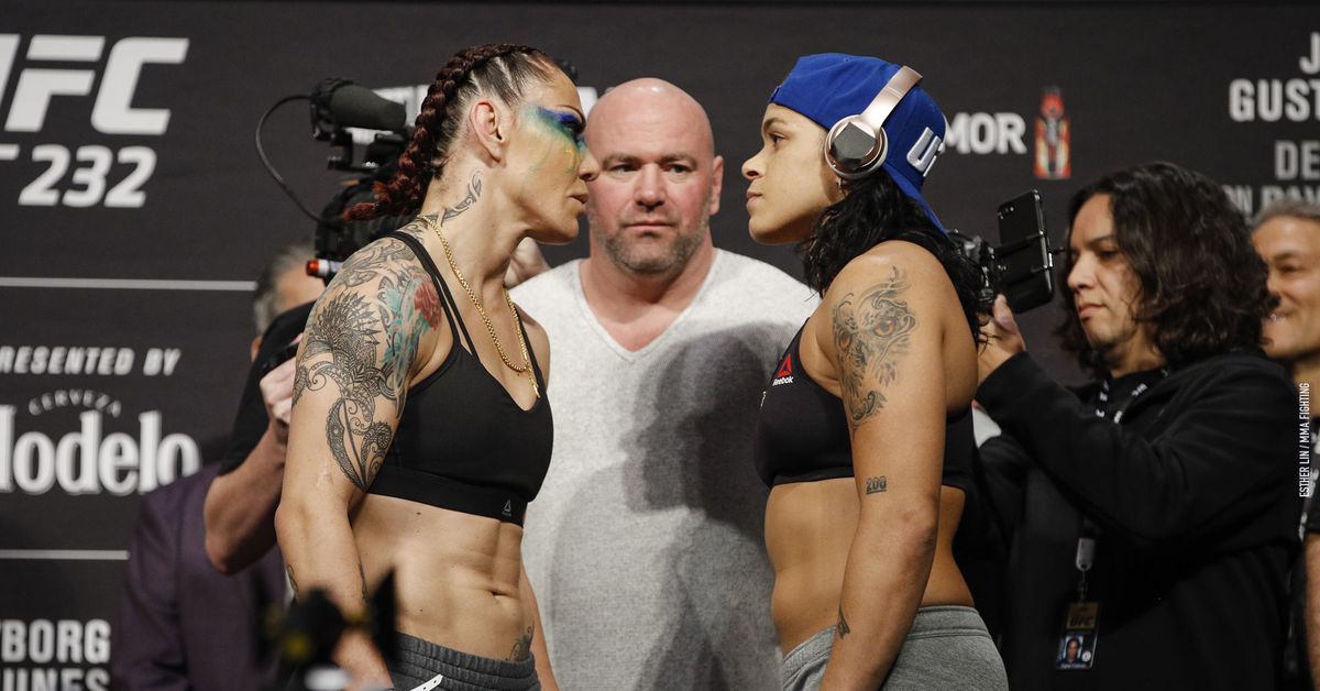 UFC: i più grandi match della storia divisi per categoria Il face off tra le due brasiliane Cris Cyborg e Amanda Nunes