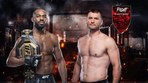 Jon Jones arrabbiato con Stipe Miocic in conferenza stampa