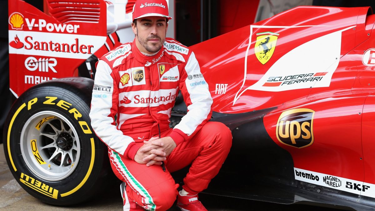 Fernando Alonso ai tempi della Ferrari