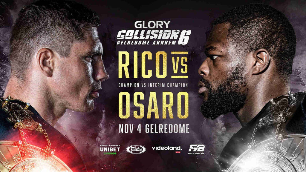 GLORY Collision 6 Rico vs Osaro - Risultati live