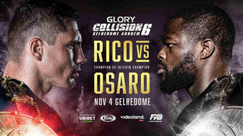 Donovan Wisse batte Michael Boapeah a GLORY Collision 6
