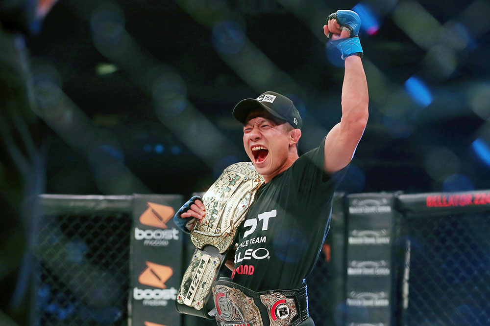 MMA - I 5 migliori fighter giapponesi della storia Kyoji Horiguchi al settimo cielo dopo aver vinto l'ennesima cintura nelle MMA