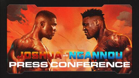 Anthony Joshua vs Francis Ngannou la conferenza stampa