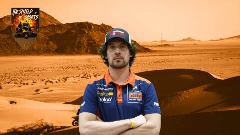 Paolo Lucci fuori dalla Dakar