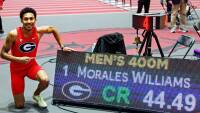 Morales Williams stabilisce il nuovo record del mondo nei 400m Indoor