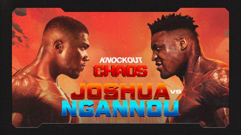 Anthony Joshua vs Francis Ngannou card e streaming