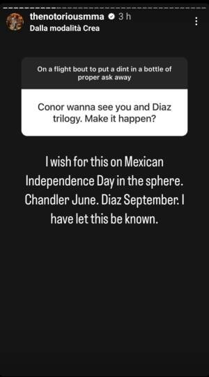 Conor McGregor vuole Chandler, Diaz e Pacquiao nel 2024 Conor McGregor vuole Chandler, Diaz e Pacquiao nel 2024
