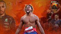 Noah Lyles e la carta del drago bianco occhi blu ai trials