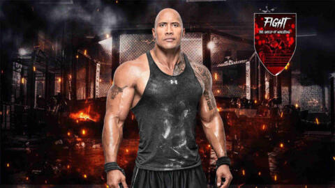 The Rock è Mark Kerr sul set di The Smashing Machine