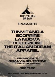 Marvin Vettori sarà a Roma il 6 giugno La nuova linea targata The Italian Dream Apparel verrà presentata il 6 giugno a Roma