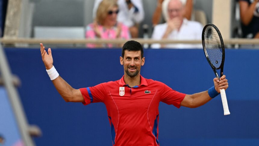 Parigi 2024 - I migliori atleti dei Giochi Olimpici Un Novak Djokovic super emozionato vince l'oro a Parigi 2024
