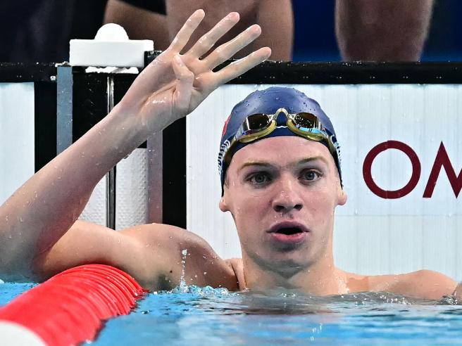 Parigi 2024 - I migliori atleti dei Giochi Olimpici Leon Marchand è l'atleta simbolo delle Olimpiadi di Parigi 2024