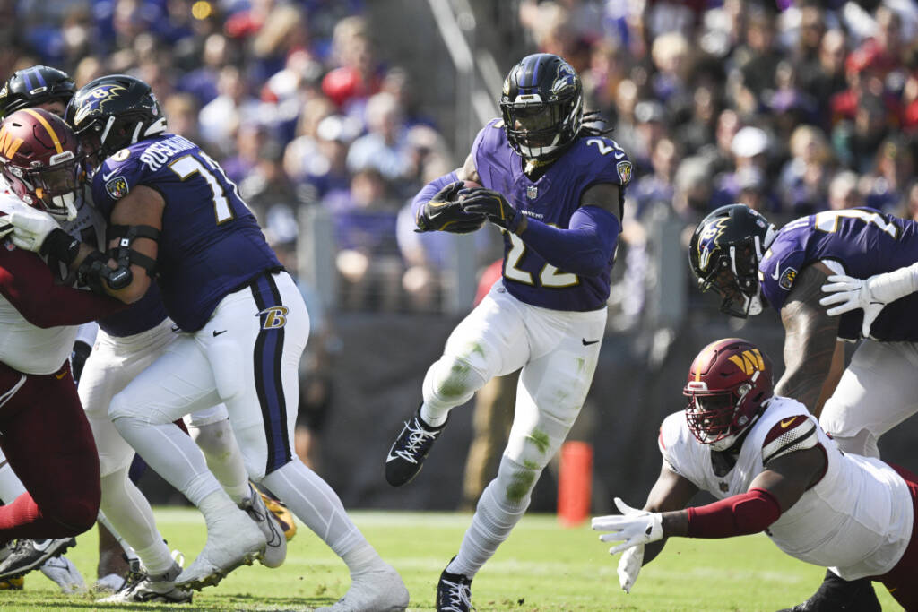 Derrick Henry si sta rivelando l'arma in più dei Ravens Derrick Henry si sta rivelando l'arma in più dei Ravens