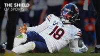 Caleb Williams sta lottando contro i Chicago Bears