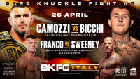 Andrea Bicchi sconfitto da Chris Camozzi a BKFC Firenze