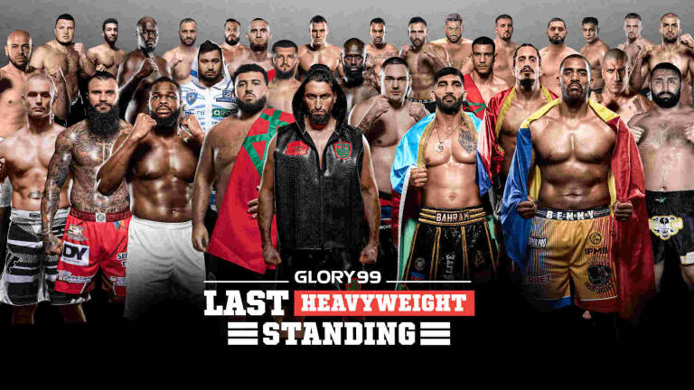 Jamal Ben Saddik batte Cristian Ristea a GLORY 99